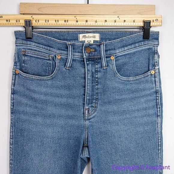 Madewell Stovepipe Jeans in Leaside Wash, 27 - Picture 5 of 15